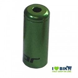 Casing end to exchange Green anodized aluminum ø 4 x 12 mm  - 1