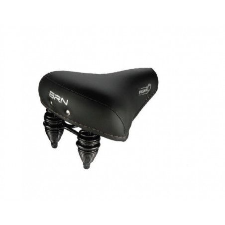 BRN Pigna Amarcord saddle in black BRN - 2