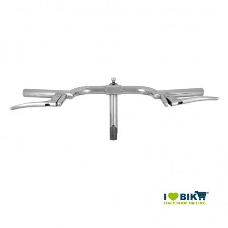 Manubrio in ferro modello Condor con leve RMS - 1