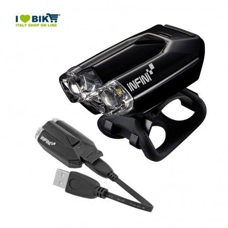 Fanale USB LAVA ANTERIORE nero  - 1