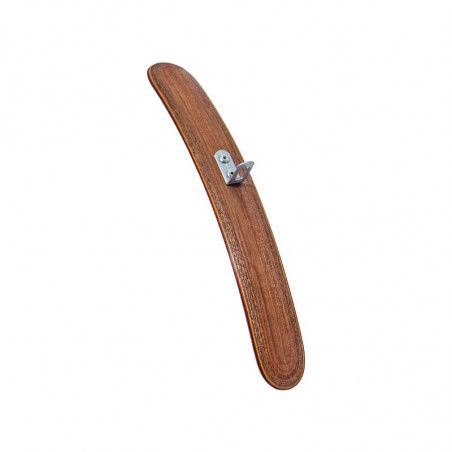 Parafango anteriore in legno di mogano 40mm  - 1