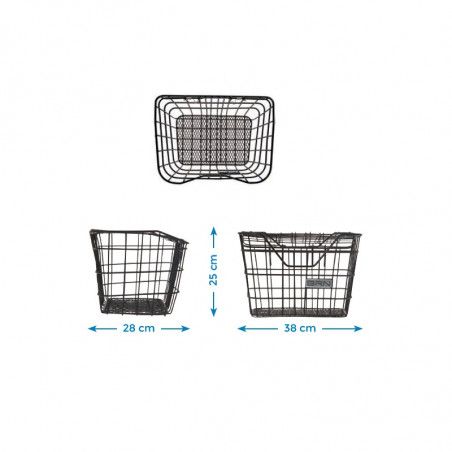 Basket anti-theft Casket black BRN - 2