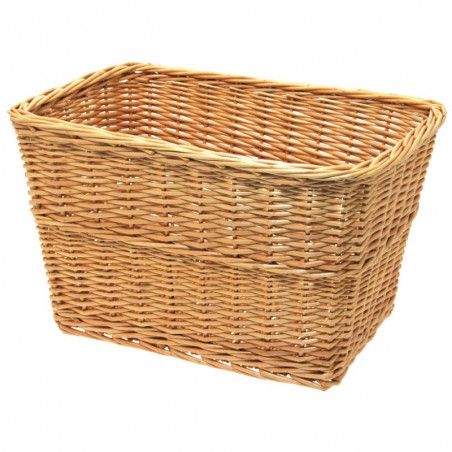 Natural wicker basket Geneva BRN - 1