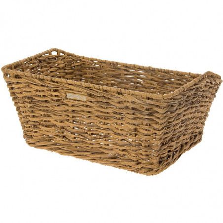 Rattan rectangular basket BRN natural BRN - 1