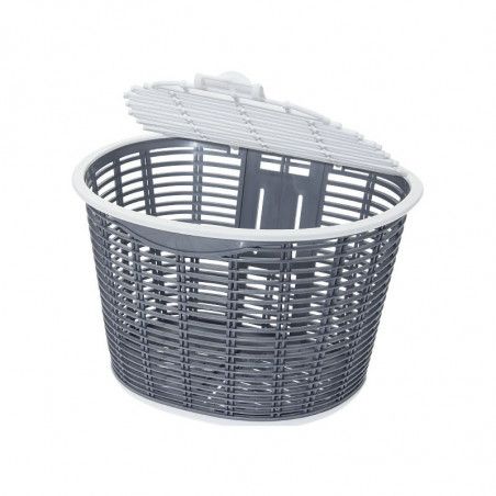 Cesto anteriore Capri in plastica grigio BRN - 1
