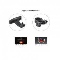 Rear light BRN Cosmic 3 LEDs BRN - 1 2