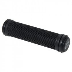 Coppia manopole Pro Grip Anelli neri in alluminio BRN - 1