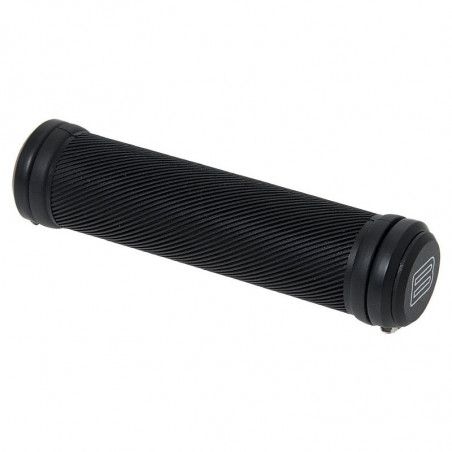 Coppia manopole Pro Grip Anelli neri in alluminio BRN - 1