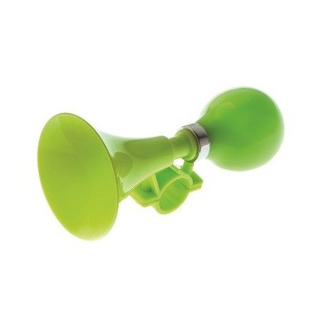 Trombetta in plastica verde RMS - 1