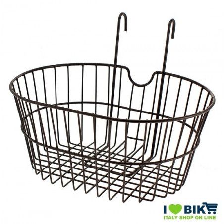 front basket with iron hooks black RMS - 1