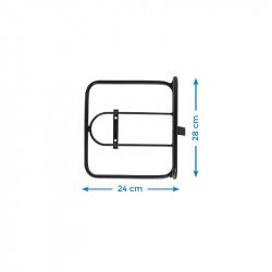 Portapacco 26-28 anteriore Messenger nero BRN - 1 2