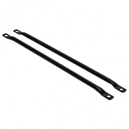 Coppia aste ø 10mm fissaggio al perno mozzo Nere BRN - 1
