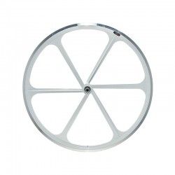 Rear Wheel Fixed 28 6-spoke white RMS - 1