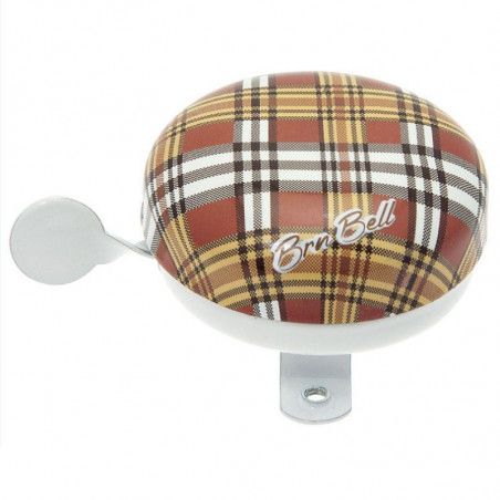 Campanello Scozzese in acciaio Marrone BRN - 1