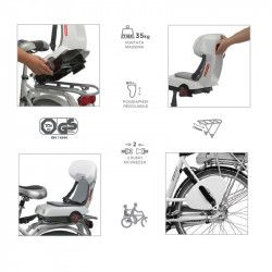 Junior seat Guppy white to package holding POLISPORT - 1 2