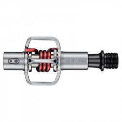 Pedals Crank Brothers Egg Beater 1 silver / red  - 1