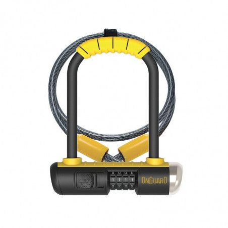 Lucchetto Arco Bulldog Combo Mini 90x140mm (Con cavo) OnGuard - 1