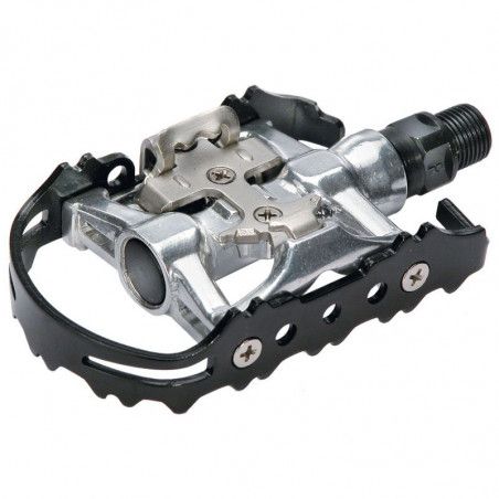 Pair Dual Function Pedals on balls SILVER  - 1