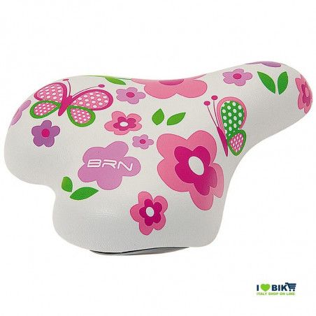 Sella bimba 16 - 20  flower bianca  - 1