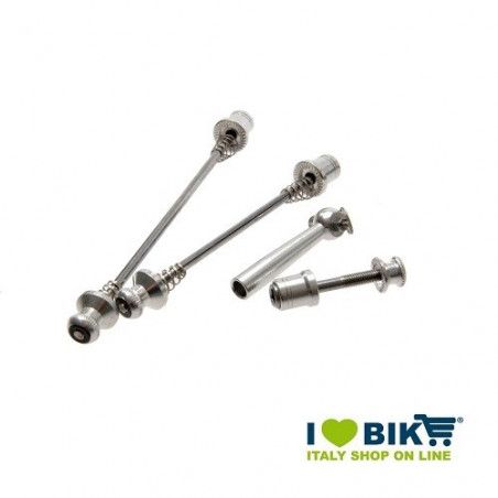 Serie bloccaggi mozzo antifurto con chiave silver TRANZ X  - 1