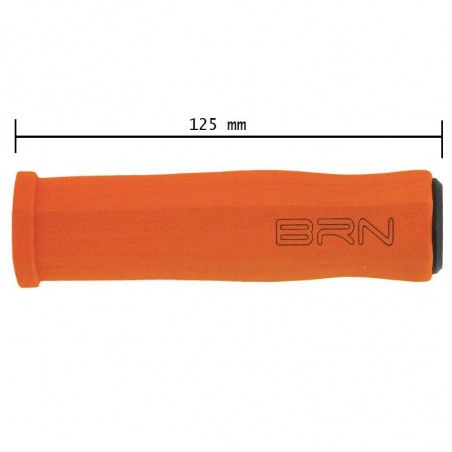 Coppia manopole Neos in spugna arancio BRN - 2