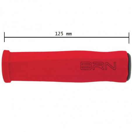 Coppia manopole Neos in spugna rosse BRN - 2