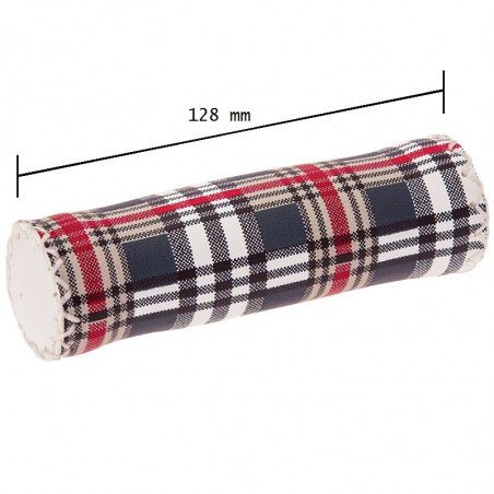 Coppia manopole Trendy Scozzesi grigie BRN - 2