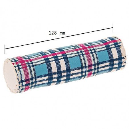 Coppia manopole Trendy Scozzesi Azzurre BRN - 2