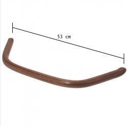 Comfort handlebar mahogany  - 1 2