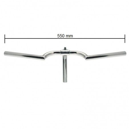 Handlebar iron model Condor without brake levers BRN - 2
