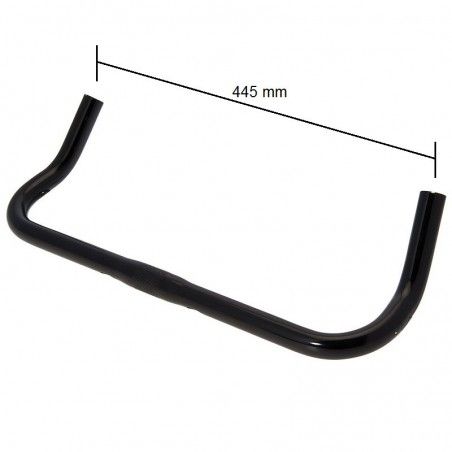 Handlebar Fixed black aluminum RMS - 2