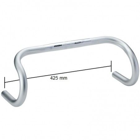Handlebar Racing aluminum classic 425 mm  - 2
