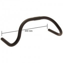 Manubrio Fixed Retrò nero RMS - 1 2