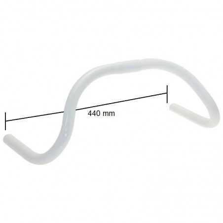 Handlebar Fixed Retro white RMS - 2