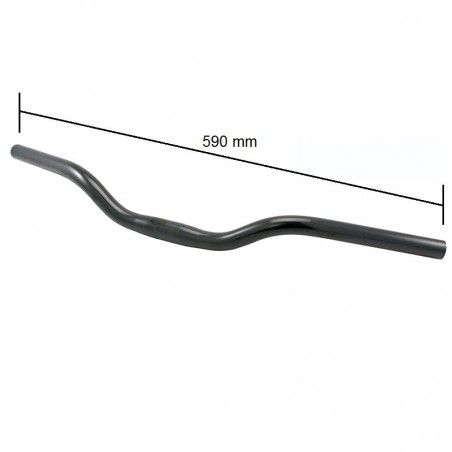 aluminum handlebars City-Bike black RMS - 2