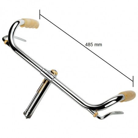 R Handlebar iron with gold trim  - 2