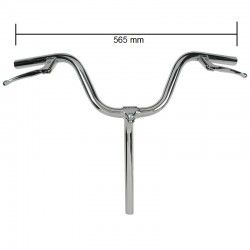 iron folding handlebars 22 mm  - 1