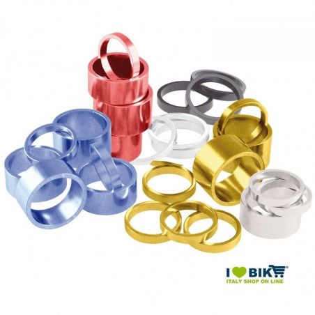 Thick aluminum steering anodized  1.1/8 - 5 mm VP COMPONENTS - 1