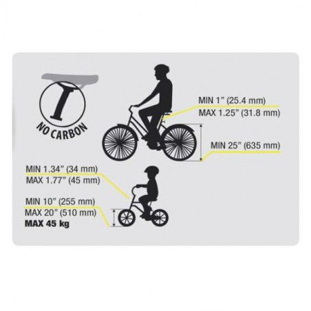 Cycle drawbar child TRAIL'N ANGEL FUN BONIN - 3