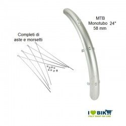 Parafanghi ABS con attacchi “Cristina” 24 Mtb/Monotubo  - 1