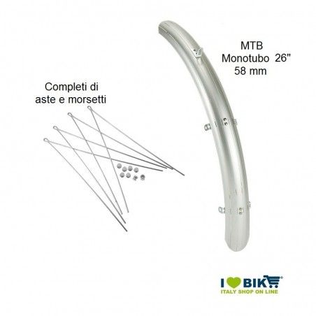 Parafanghi ABS con attacchi “Cristina” 26 Mtb  - 1