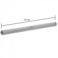 Manubrio Flat in alluminio bianco BRN - 1 2