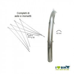 Coppia parafanghi Inox uomo 28 sport  - 1