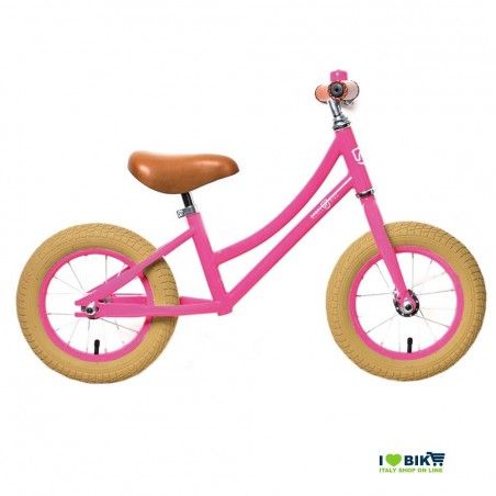 Bike without pedals Rebel Kidz Pink  - 1