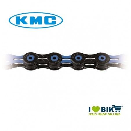Catena KMC X11 SL 11 velocità Nera / Blu RMS - 1