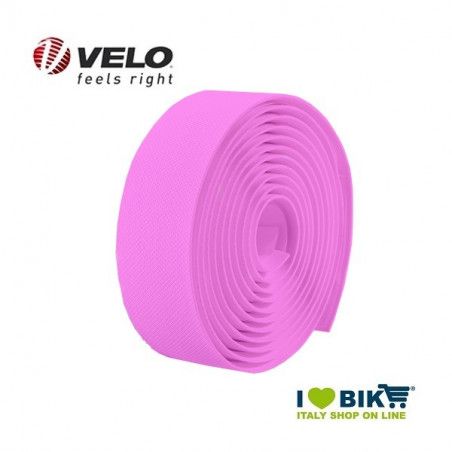 Handlebar tape Velo Gel Diamond Fluo Pink  - 1