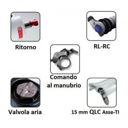 AXON fork Werx RC RL-RC 15QLC-Ti 27.5" 1.5-1 1/8 SUNTOUR - 1 2