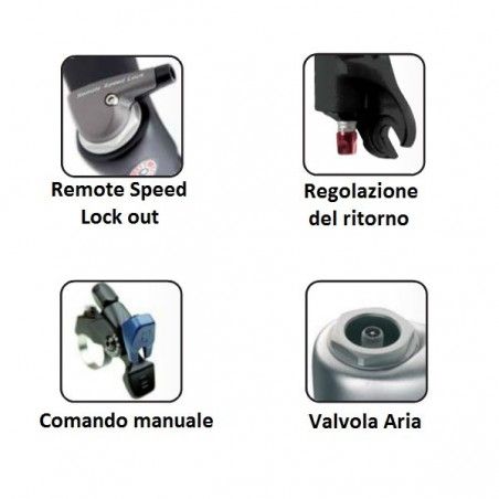 Forcella Suntour SF16 EPIXON-9 RL-R 29 1.5 - 1.1/8  - 2