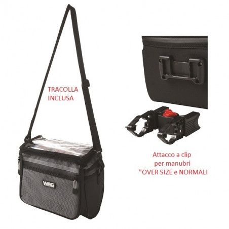 Borsa al Manubrio WAG con Portamappa RMS - 2