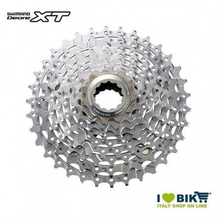 Sprocket Pack Shimano 9 V 11/34 Deore XT CS M-770 BIKE PARTS - 1